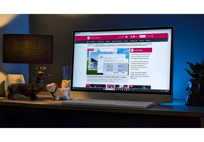 Taking an all-in-one PC to Starbucks is certainly a move — what's the weirdest PC setup you've seen someone use in public?