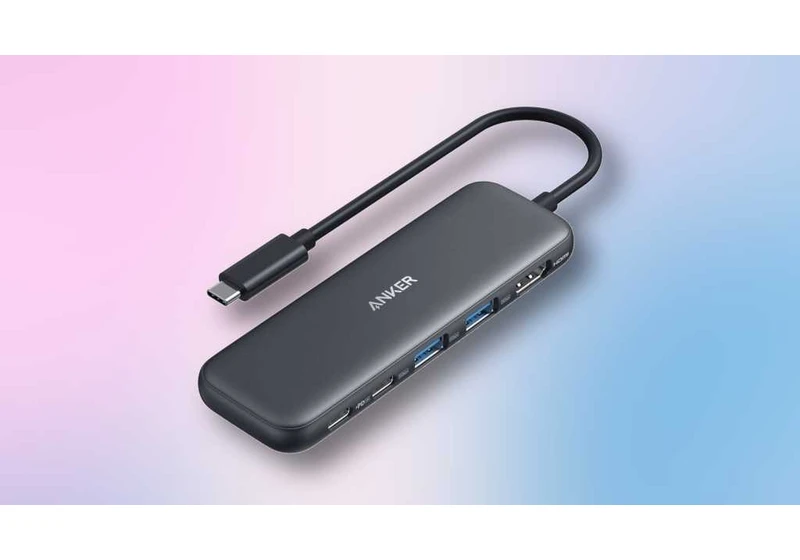 Anker’s 5-port USB-C hub (with 4K HDMI) is a steal for $20 right now