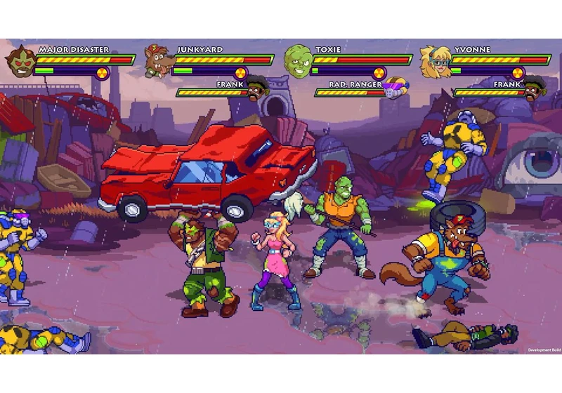 The video game adaptation of cult classic Toxic Crusaders cartoon finally gets a release date