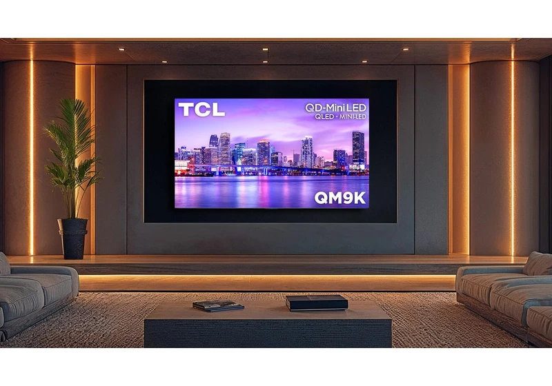 TCL's QM9 Mini-LED TV Is Super Bright and Has Google Gemini Onboard