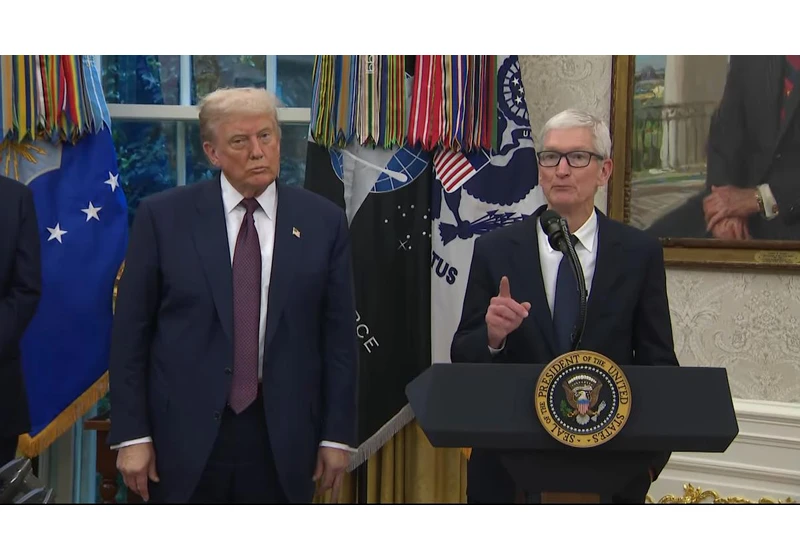 Apple to invest another $100 billion into the US to avoid tariffs