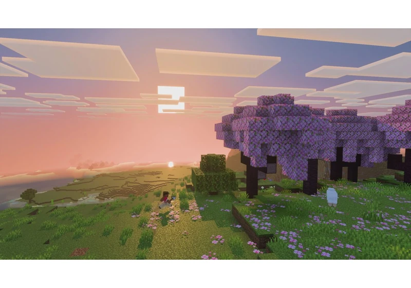 Minecraft friendly ghasts and Vibrant Visuals are rolling out to players