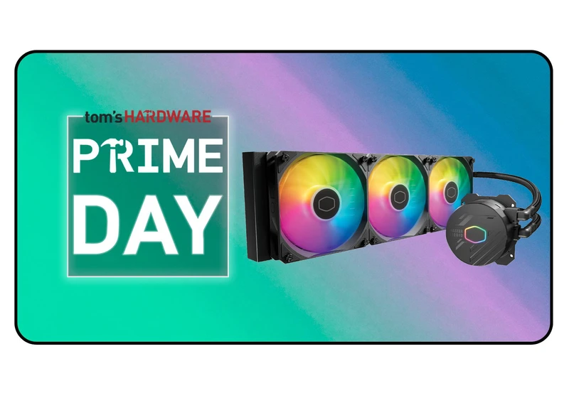Cooler Master's beefy 360mm MasterLiquid 360L Core AIO is only $85 for Prime Day