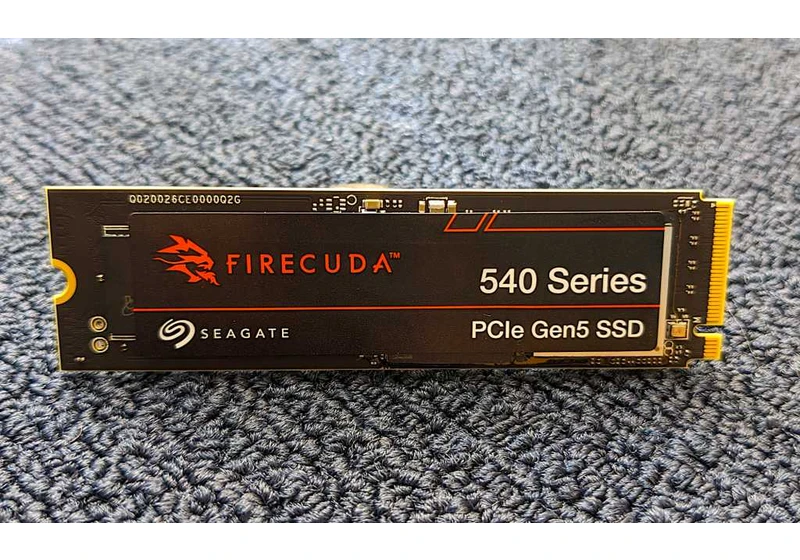 Seagate FireCuda 540 Gen5 SSD review: Great real-world chops, and peace of mind