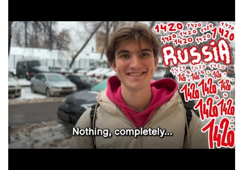 Can you show me anything on you that's made in Russia?