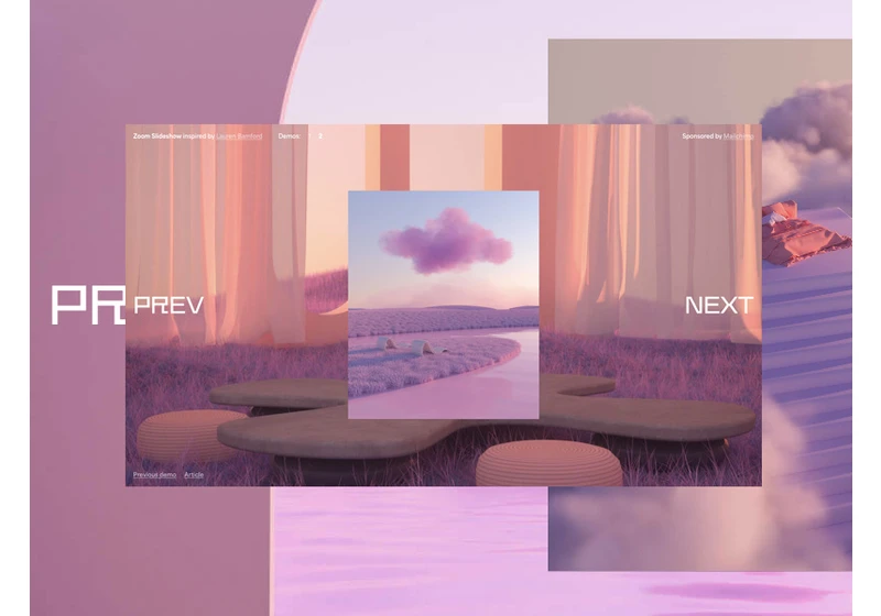 4 Exclusive Demos: Slideshows & Typographic Animations