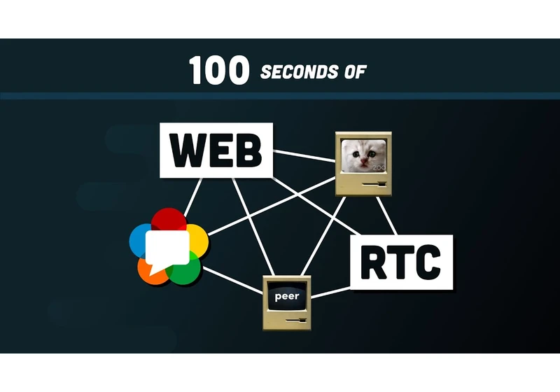 WebRTC in 100 Seconds // Build a Video Chat app from Scratch
