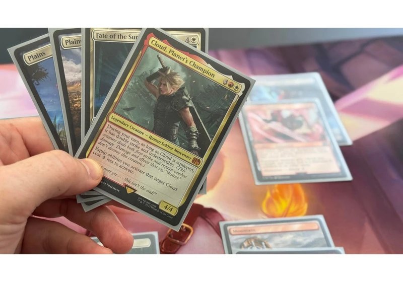 Getting Beaten by Magic: The Gathering's Final Fantasy Set Designer Was a Wild Ride