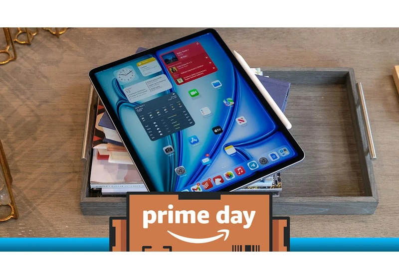 Apple's iPad Air M3 is $120 off for Prime Day