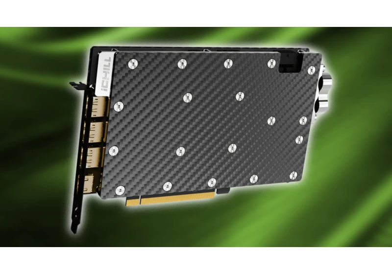This new single-slot RTX 5090 is tiny, but needs custom cooling