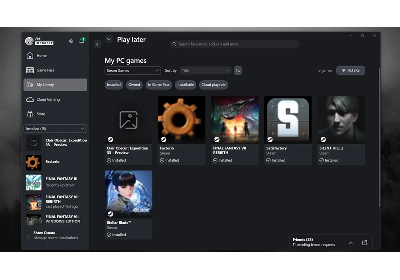 Microsoft's Xbox PC store aggregation is rolling out for some Insiders — with Battle.net, Steam, and more in tow