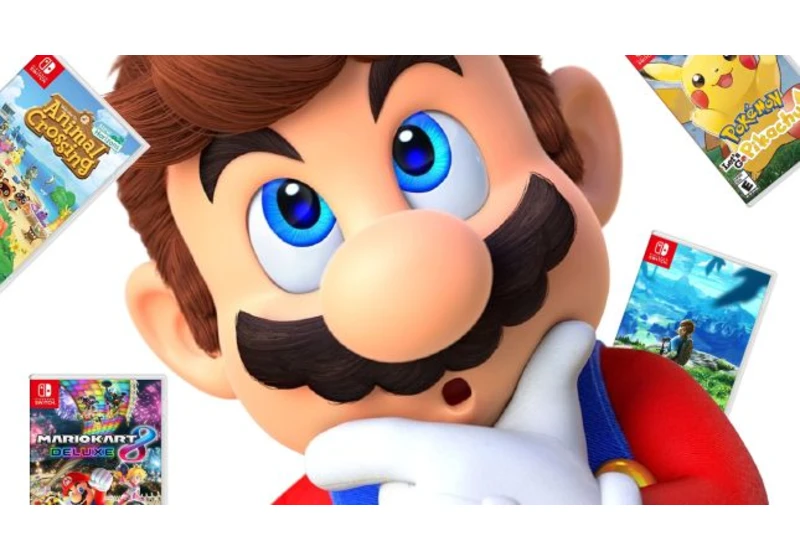 Clear some shelf space, a recent leak indicates Nintendo Switch 2 game boxes will be larger than before