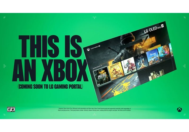 Xbox and LG team up, LG TVs will also be Xbox later this year