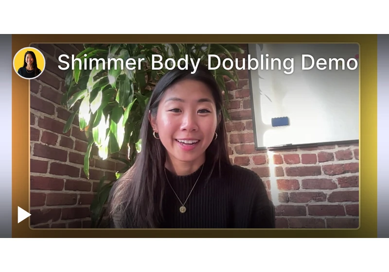 Show HN: Shimmer – ADHD-adapted body doubling
