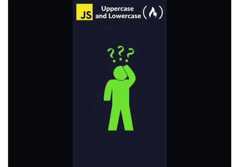 JavaScript Tutorial: Convert to Uppercase and Lowercase