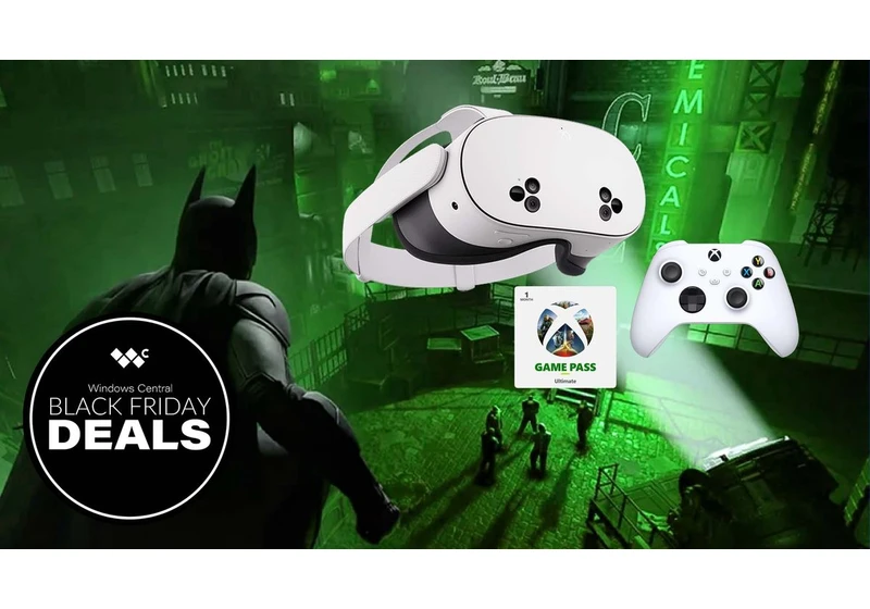 Holy Xbox, Batman! You can basically get a Series X Controller and Arkham Shadows free when you grab this Game Pass and Black Friday VR deal