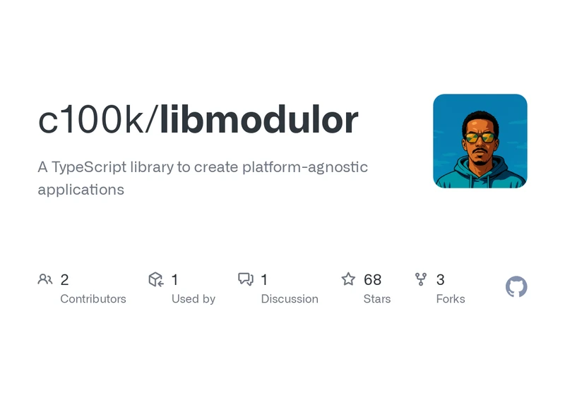 Show HN: libmodulor – An opinionated TS library to build multi-platform apps
