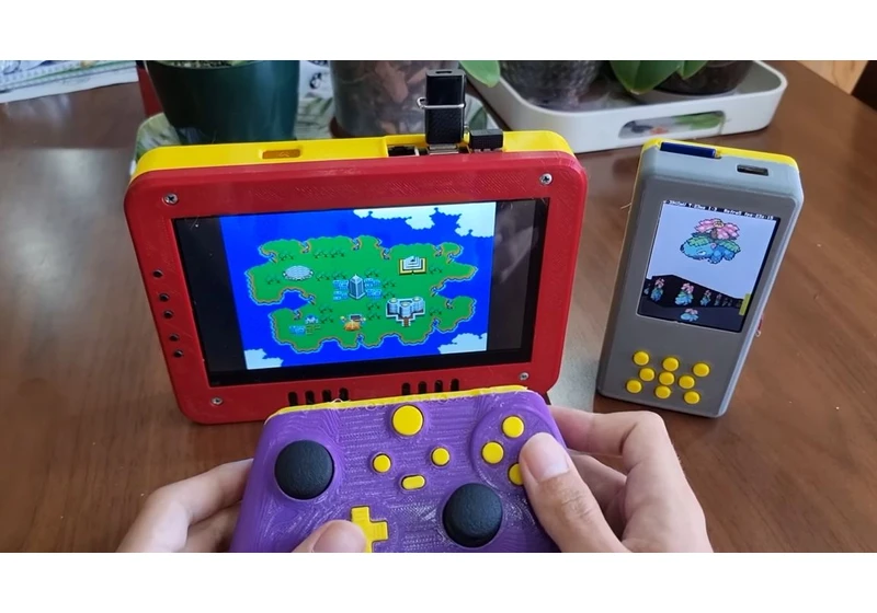 Raspberry Pi 4 Powers Handheld In Family of 3D Printed Projects