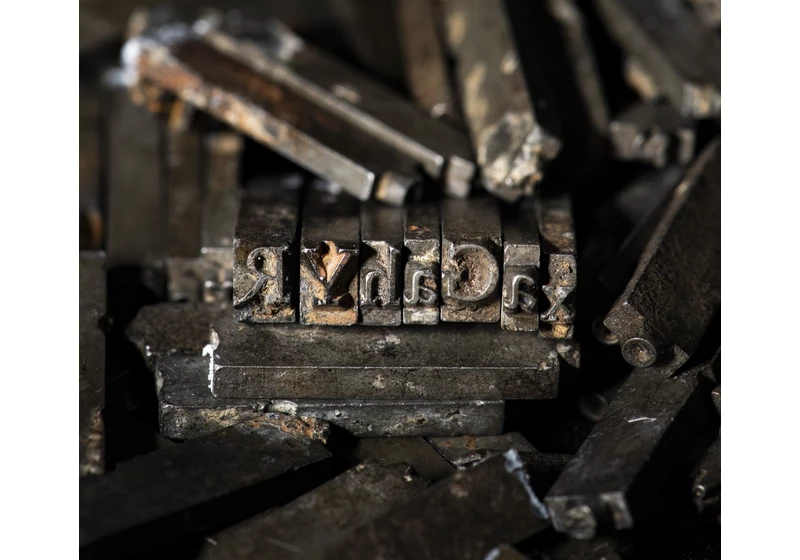 Remnants of a Legendary Typeface Have Been Rescued from the River Thames