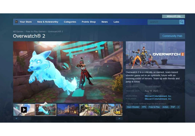 Blizzard games head for Steam, starting with Overwatch 2