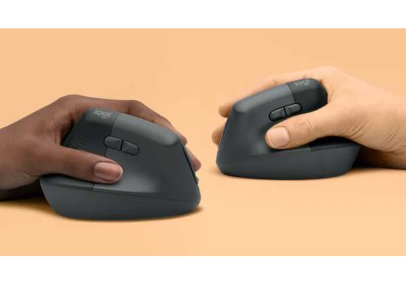 Logitech shows love for lefties with Lift vertical mouse
