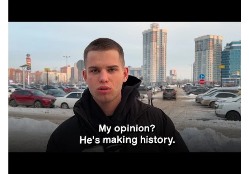 Young Russians in Siberia share their thoughts on Putin