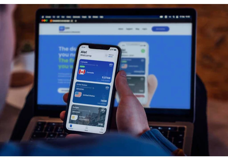 This eSIM eliminates travel roaming charges and it’s just $20 for a limited time