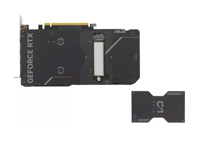 This ingenious Asus RTX graphics card includes an M.2 SSD slot