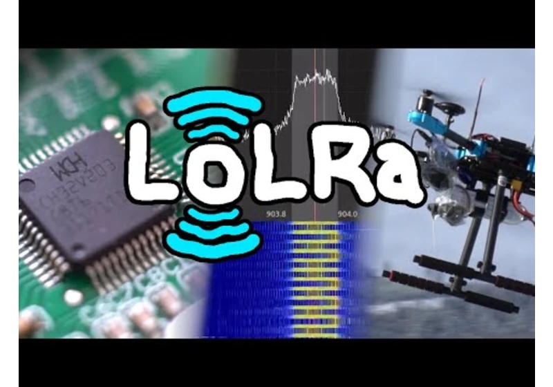 Broadcasting LoRa packets wihout a radio [video]