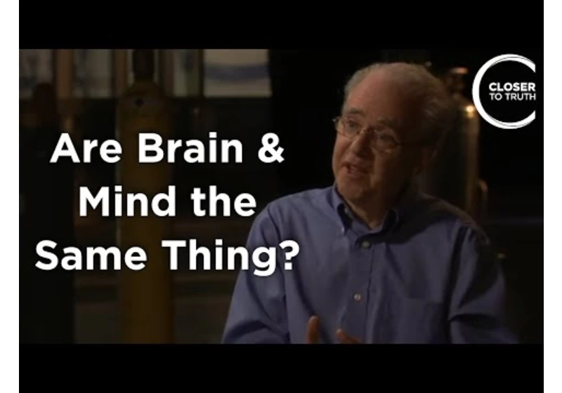 Robert Stickgold - Are Brain and Mind the Same Thing?