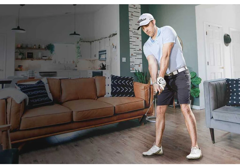 Celebrate the Masters with 18% off this home golf simulator