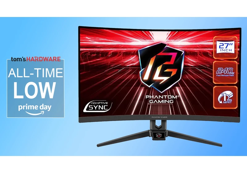 ASRock’s 27-inch Phantom Gaming monitor is just $104 — 240 Hz at 1080p on the cheap