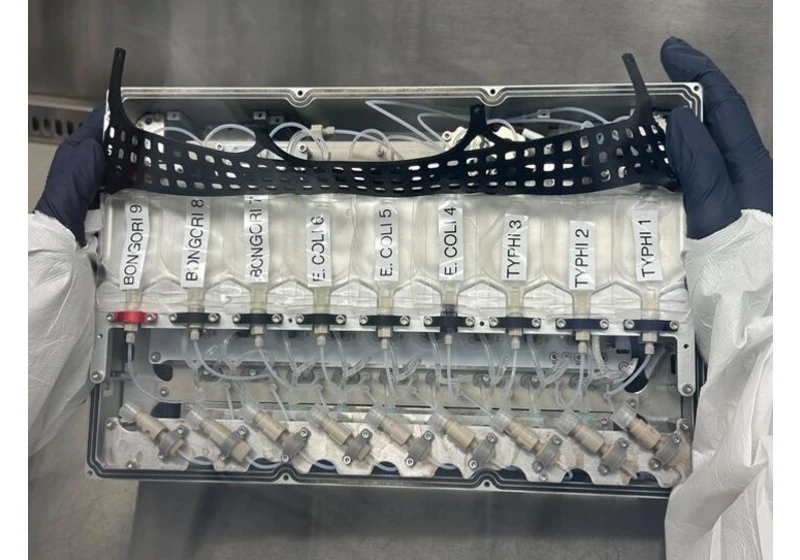 NASA's latest mission to the ISS features a bacterial experiment