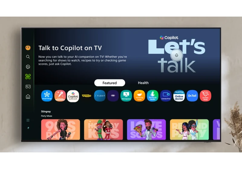 Samsung is bringing Microsoft's Copilot AI to its newest TVs – at least it's better than Bixby