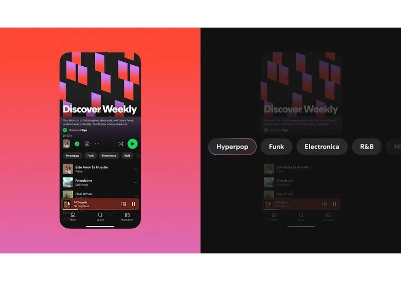 Spotify adds genre controls to Discover Weekly