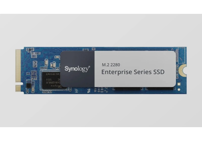 Synology starts selling overpriced 1.6 TB SSDs for $535 — self-branded, archaic PCIe 3.0 SSDs the only option to meet 'certified' criteria