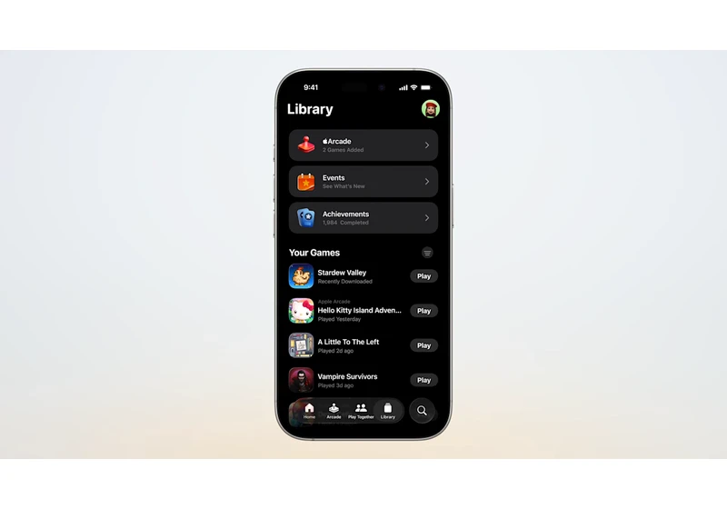 Apple unveils a dedicated Games app at WWDC 2025