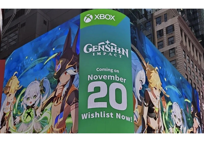 Microsoft has partnered with HoyoVerse on a big Xbox 'Genshin Impact' marketing campaign