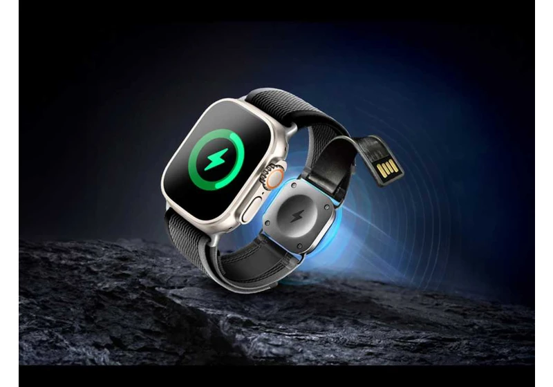 Charge your Apple Watch while wearing it with this $30 band
