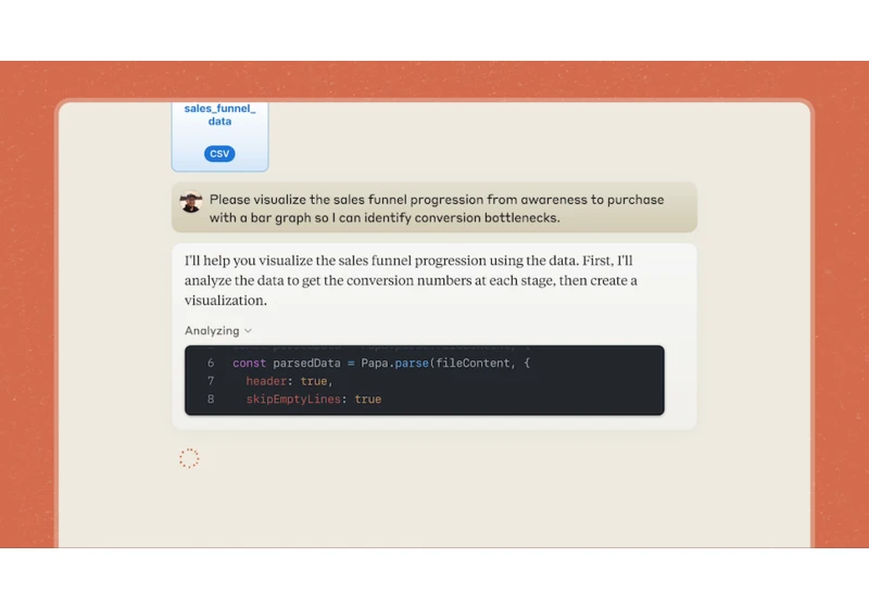 Anthropic updates Claude AI to write and run Javascript code