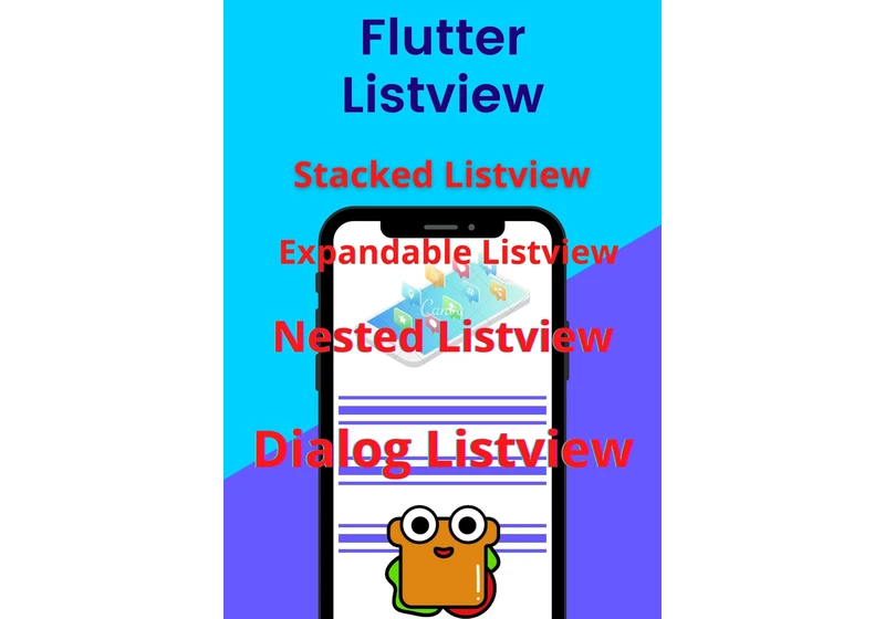 Flutter Listview and 10 Listview Examples