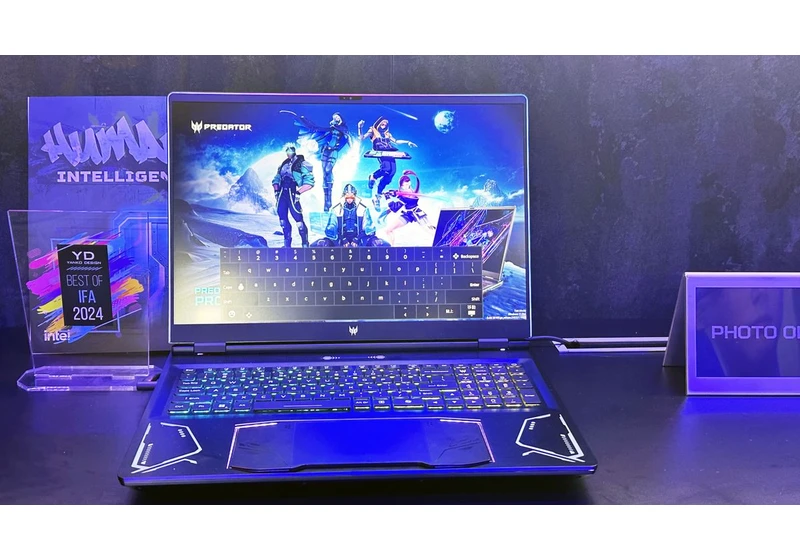 I can't stop thinking about the Acer Predator Project Dualplay concept laptop