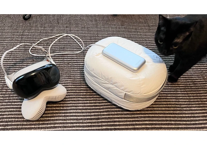 Belkin's Travel Bag for Vision Pro has pockets and is way cheaper than Apple's own case