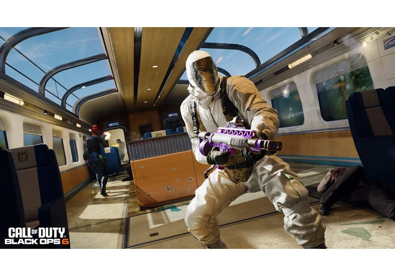 Call of Duty: Black Ops 6 Season 2 will let you fight on a speeding bullet train in one of the coolest maps I've ever seen