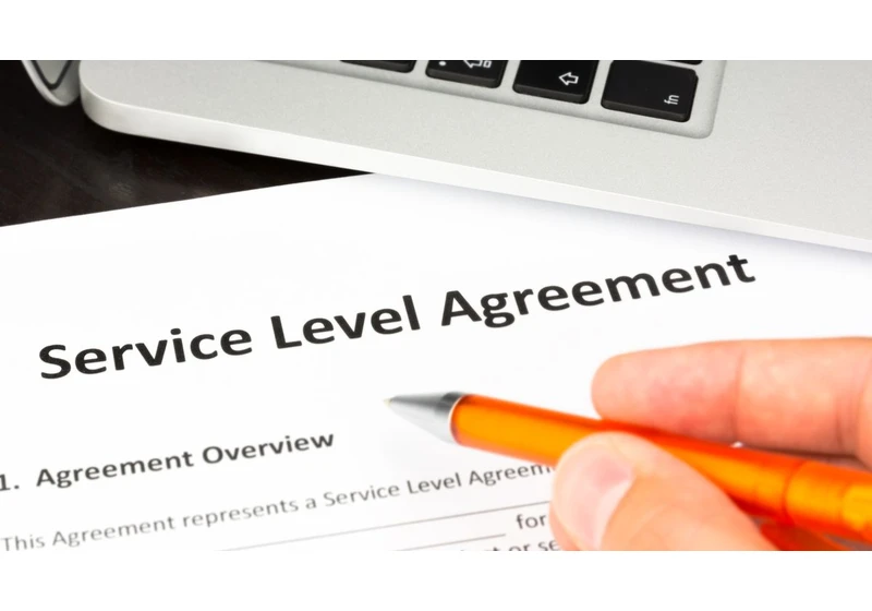 What is a Service Level Agreement (SLA) in web hosting?