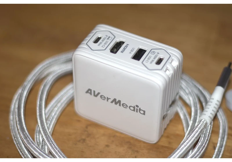 AVerMedia Elite Go GC313Pro review: This little charging brick is a must-have for streamers on the go