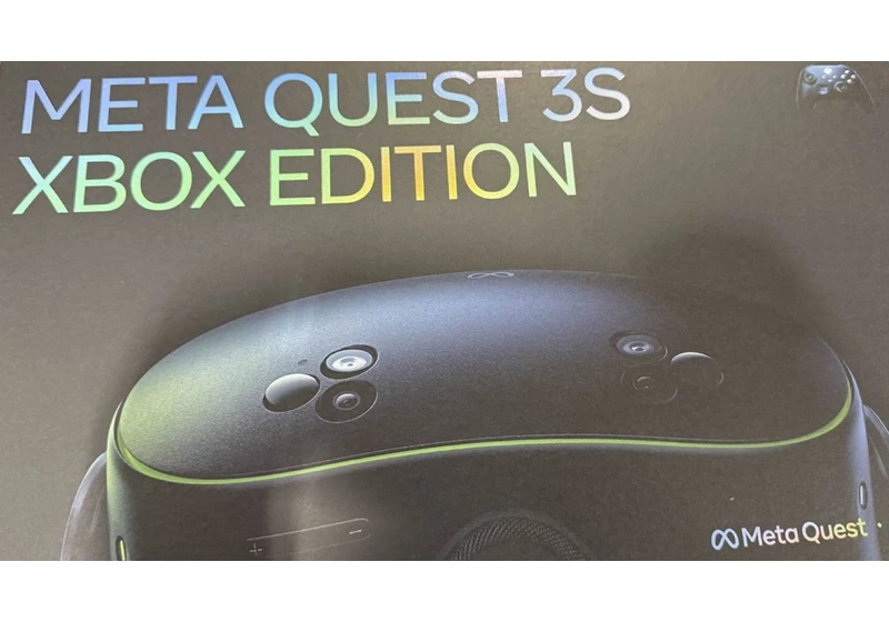  Even the Meta Quest can be an Xbox — Leaked images show an Xbox-branded Quest 3S that could shadow drop in just a few days 