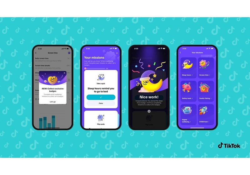 TikTok gamifies mindfulness with 'well-being missions'
