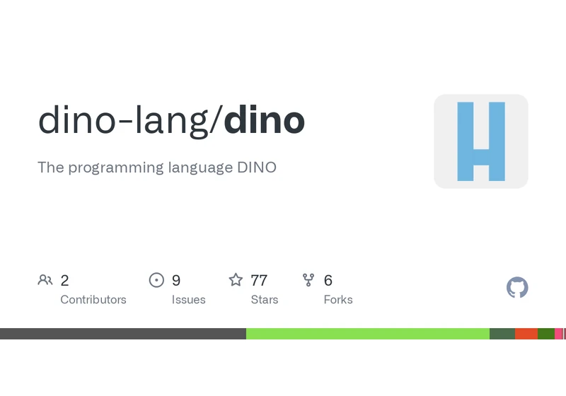 Programming language Dino and its implementation