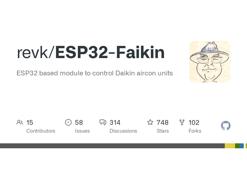 ESP32-Faikin: ESP32 based module to control Daikin aircon units